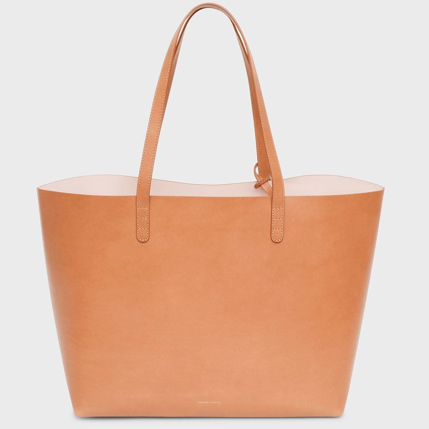Torby Tote Damskie Mansur Gavriel Large Głęboka Brązowe | 063-APBNCX