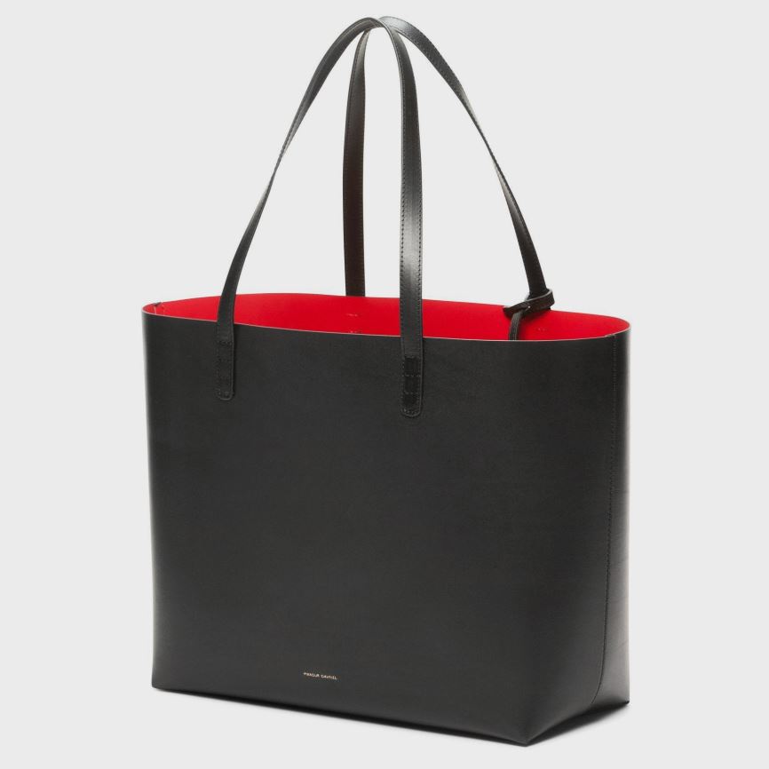 Torby Tote Damskie Mansur Gavriel Large Czarne | 197-ZXGVWI