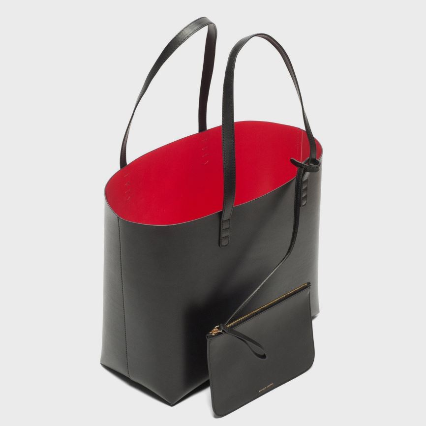 Torby Tote Damskie Mansur Gavriel Large Czarne | 197-ZXGVWI