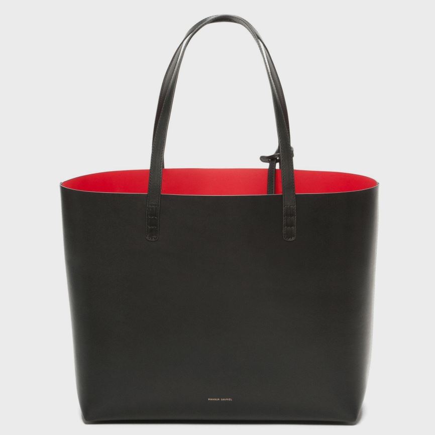 Torby Tote Damskie Mansur Gavriel Large Czarne | 197-ZXGVWI
