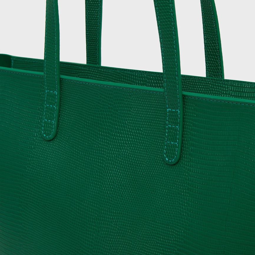 Torby Tote Damskie Mansur Gavriel Small Zip Zielone | 782-YLUTPG