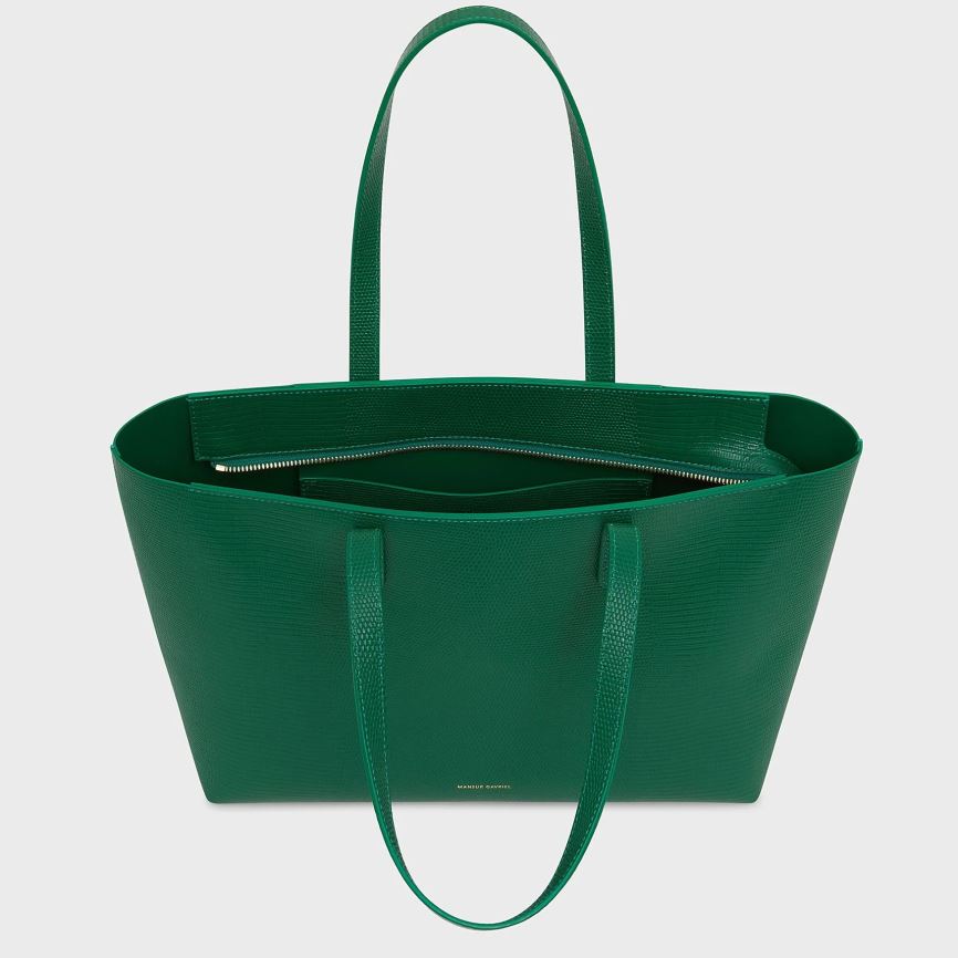 Torby Tote Damskie Mansur Gavriel Small Zip Zielone | 782-YLUTPG