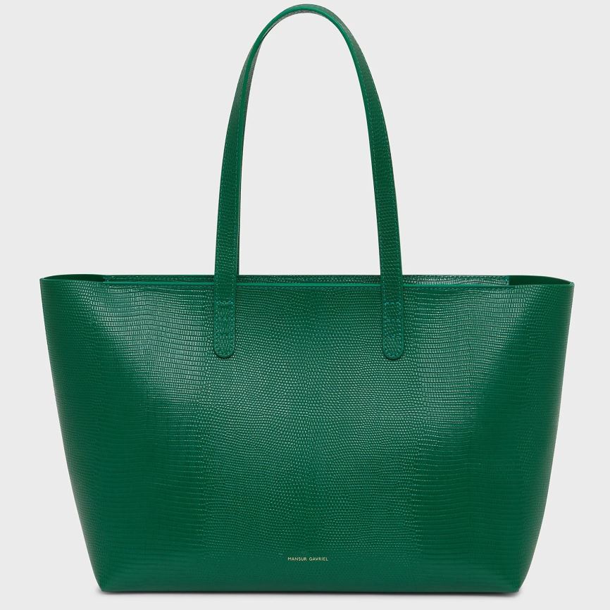 Torby Tote Damskie Mansur Gavriel Small Zip Zielone | 782-YLUTPG