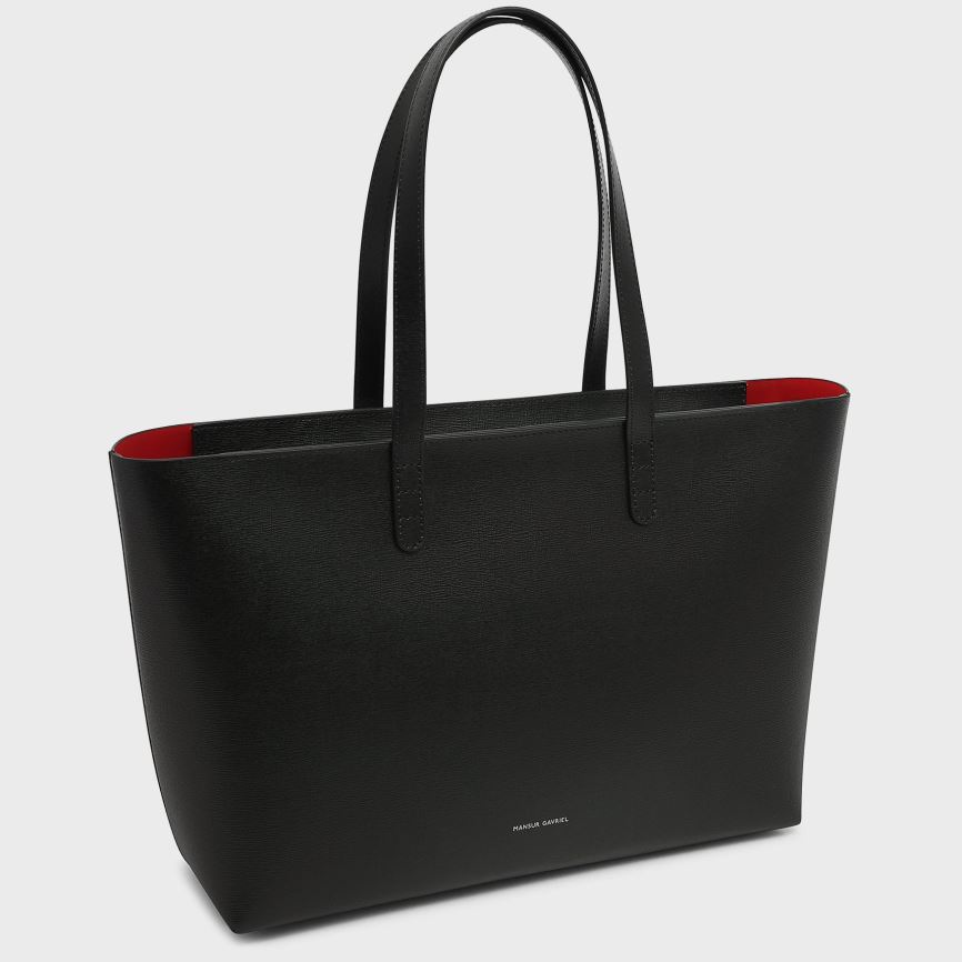 Torby Tote Damskie Mansur Gavriel Small Zip Czarne | 896-RBVYXI