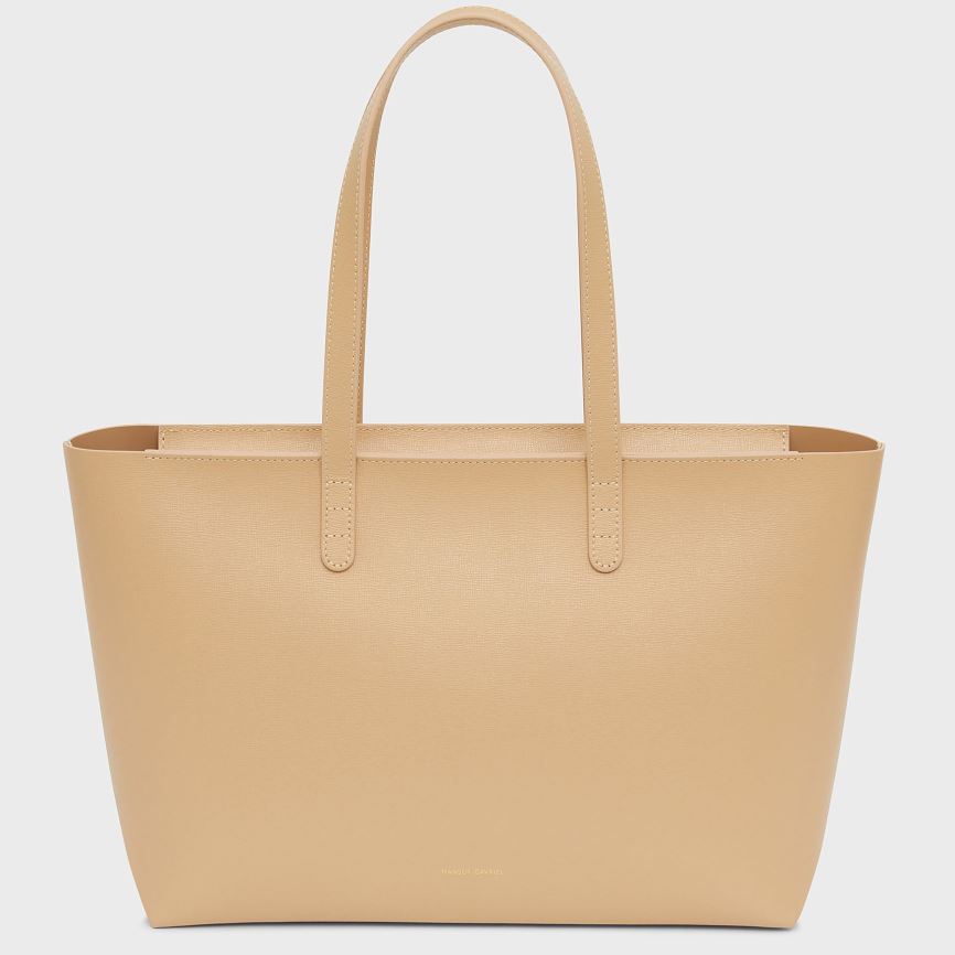 Torby Tote Damskie Mansur Gavriel Small Zip Głęboka Brązowe | 926-ZNKTGQ