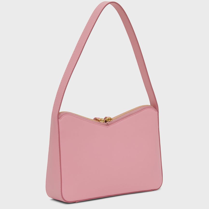Torebka Bagietka Damskie Mansur Gavriel M Frame Baguette Różowe | 216-ZLBCNE