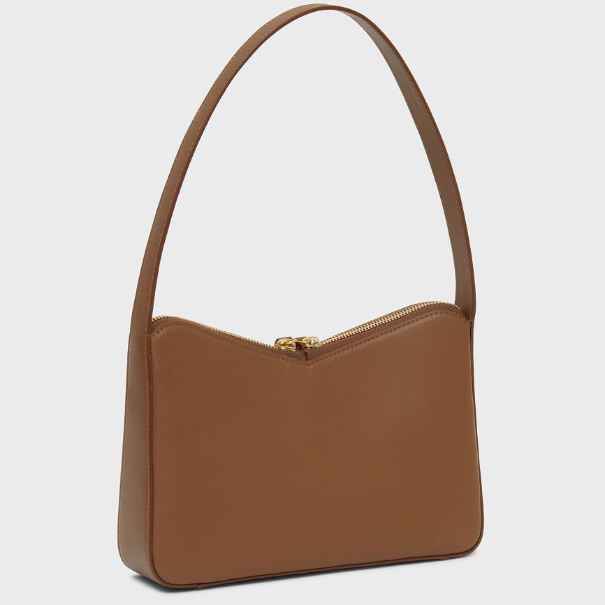 Torebka Bagietka Damskie Mansur Gavriel M Frame Baguette Brązowe | 394-VHIXAG