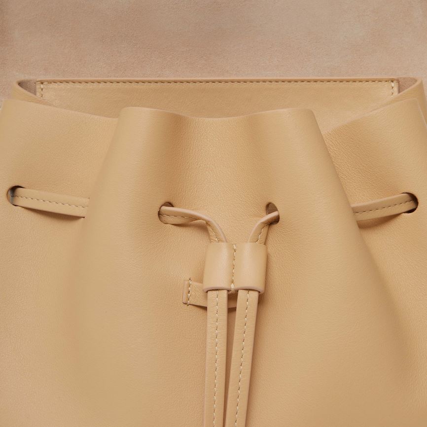 Torebka Bucket Bag Damskie Mansur Gavriel Soft Lady Głęboka Brązowe | 625-MUEPIL