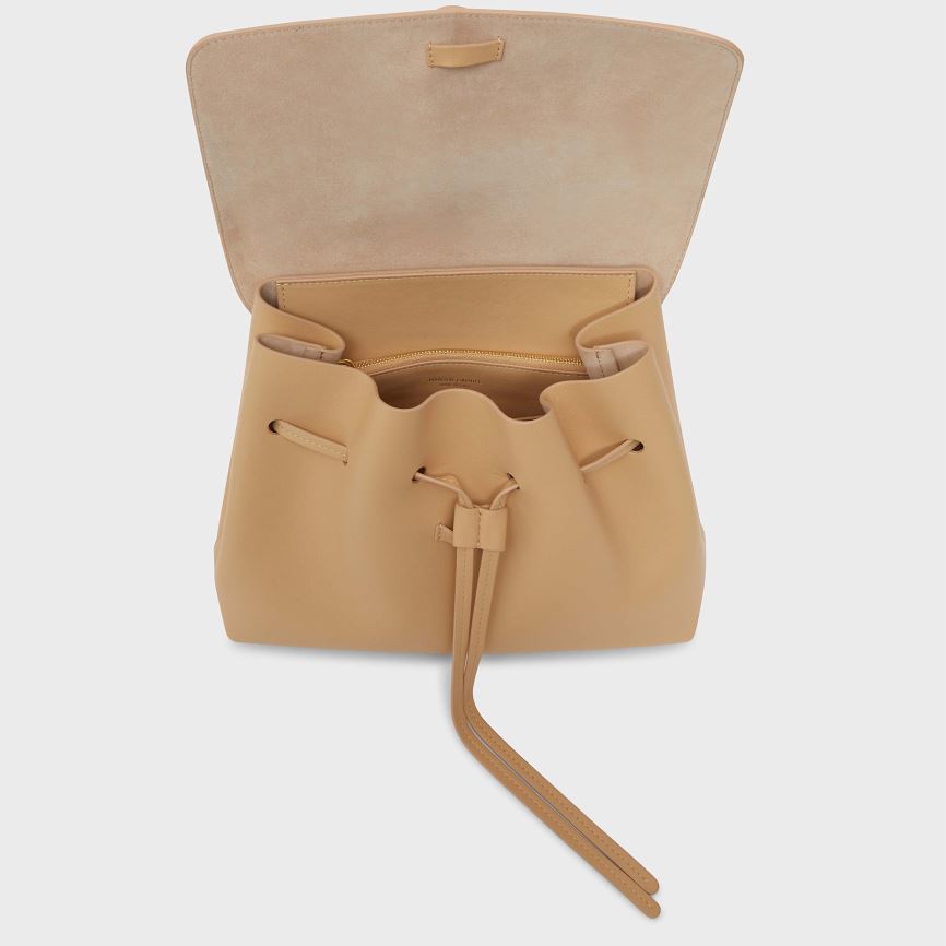 Torebka Bucket Bag Damskie Mansur Gavriel Soft Lady Głęboka Brązowe | 625-MUEPIL