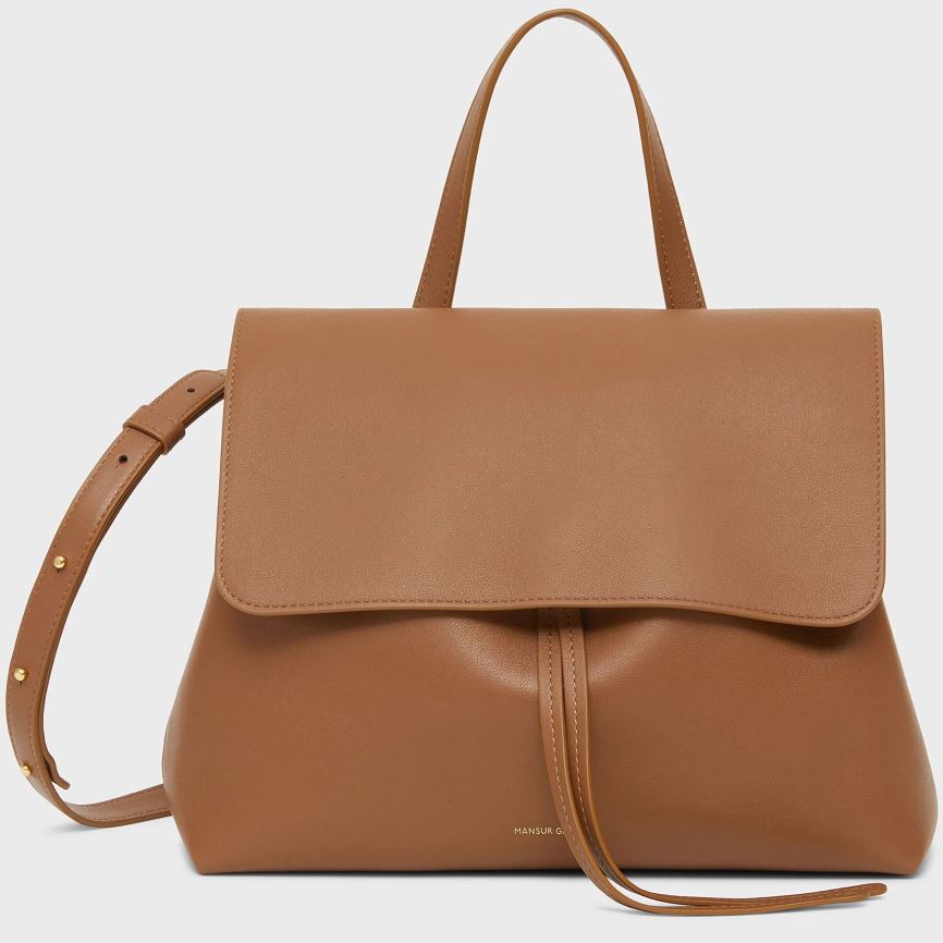 Torebka Bucket Bag Damskie Mansur Gavriel Soft Lady Brązowe | 647-ZBDNKX