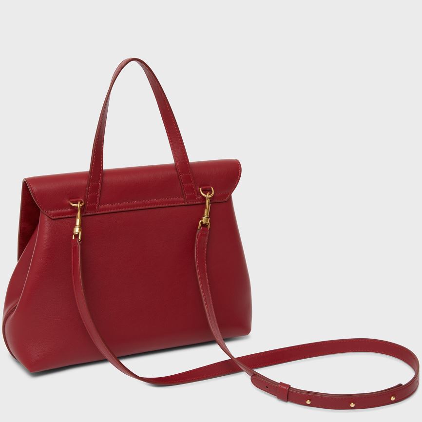 Torebka Bucket Bag Damskie Mansur Gavriel Soft Lady Czerwone | 702-IECNAJ