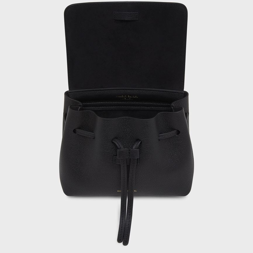 Torebka Bucket Bag Damskie Mansur Gavriel Mini Soft Lady Czarne | 716-COZISM