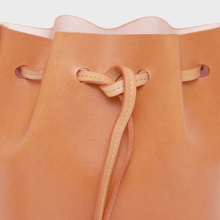 Torebka Bucket Bag Damskie Mansur Gavriel Mini Mini Głęboka Brązowe | 812-VSGZRF