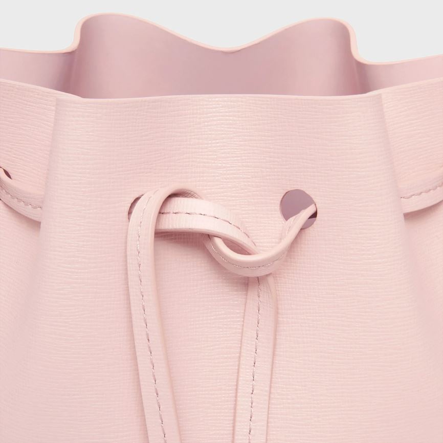 Torebka Bucket Bag Damskie Mansur Gavriel Mini Mini Różowe | 823-IRHOQW