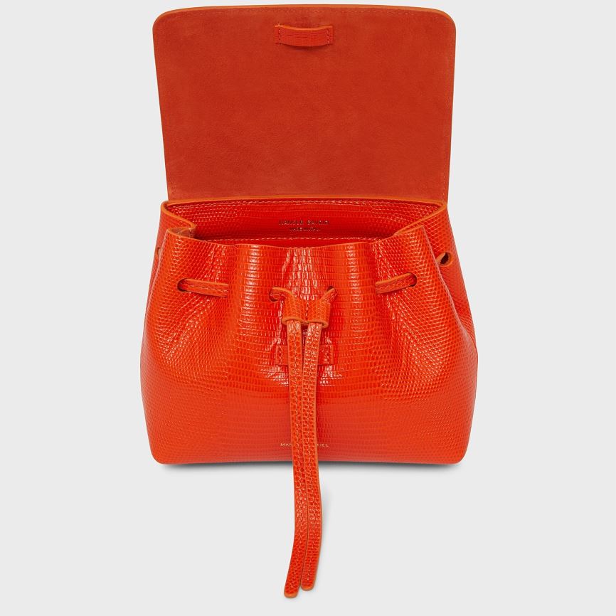 Torebka Bucket Bag Damskie Mansur Gavriel Mini Soft Lady Czerwone | 947-MWZVPS