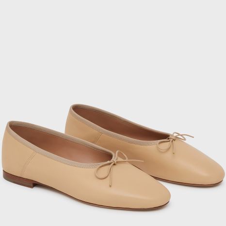 Baletki Damskie Mansur Gavriel Dream Ballerina Beżowe | 079-SYILCX