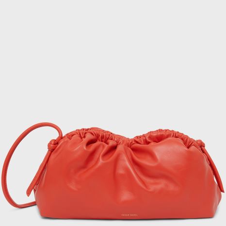 Kopertówki Damskie Mansur Gavriel Cloud Czerwone | 145-NVGYXD