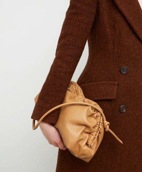 Kopertówki Damskie Mansur Gavriel Cloud Brązowe | 709-ZMWGRX