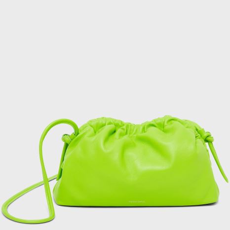 Kopertówki Damskie Mansur Gavriel Mini Cloud Głęboka Zielone | 157-DSJQAV