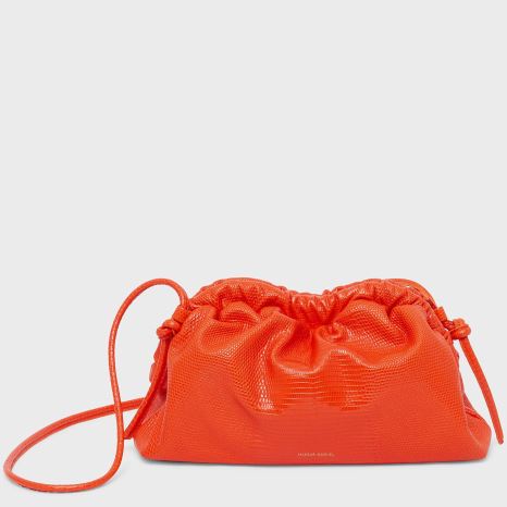Kopertówki Damskie Mansur Gavriel Mini Cloud Czerwone | 350-RMFATC