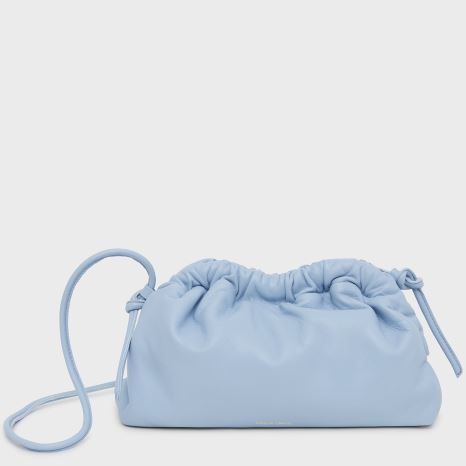 Kopertówki Damskie Mansur Gavriel Mini Cloud Głęboka Niebieskie | 394-EVLOPD