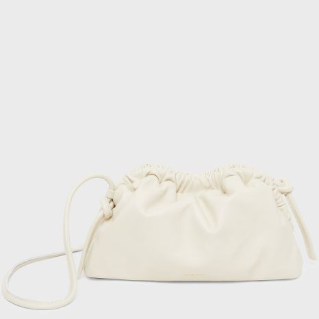 Kopertówki Damskie Mansur Gavriel Mini Cloud Kremowe | 490-YBXGLF