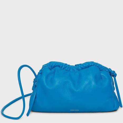 Kopertówki Damskie Mansur Gavriel Mini Cloud Niebieskie | 658-PDCHWR