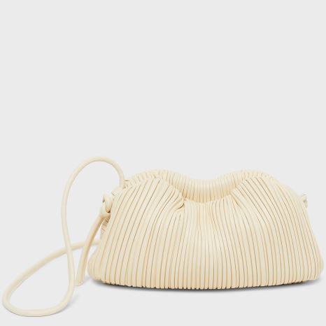 Kopertówki Damskie Mansur Gavriel Pofałdowany Mini Cloud Beżowe | 795-LEIOUD