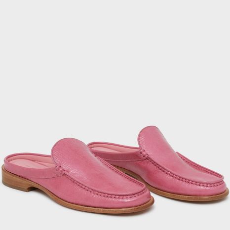 Mules Buty Damskie Mansur Gavriel Walker Różowe | 068-PWMUHD