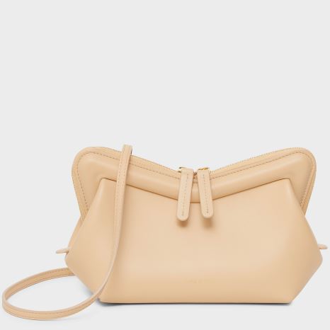 Torba Crossbody Damskie Mansur Gavriel Mini M Frame Głęboka Brązowe | 201-MPCUOI