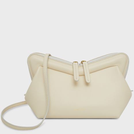 Torba Crossbody Damskie Mansur Gavriel Mini M Frame Kremowe | 436-LYZUNM