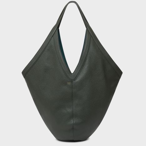 Torba Hobo Damskie Mansur Gavriel Soft M Ciemny Zielone | 573-JAPRYV