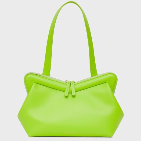 Torby Przez Ramię Damskie Mansur Gavriel M Frame Głęboka Zielone | 035-LANMEY