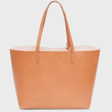 Torby Tote Damskie Mansur Gavriel Large Głęboka Brązowe | 063-APBNCX