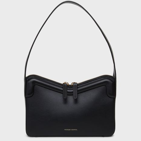 Torebka Bagietka Damskie Mansur Gavriel M Frame Baguette Czarne | 083-YGRZQJ