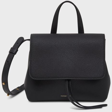 Torebka Bucket Bag Damskie Mansur Gavriel Mini Soft Lady Czarne | 716-COZISM