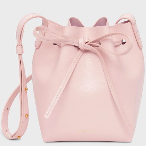 Torebka Bucket Bag Damskie Mansur Gavriel Mini Mini Różowe | 823-IRHOQW